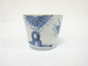 古伊万里　染付　蕎麦猪口